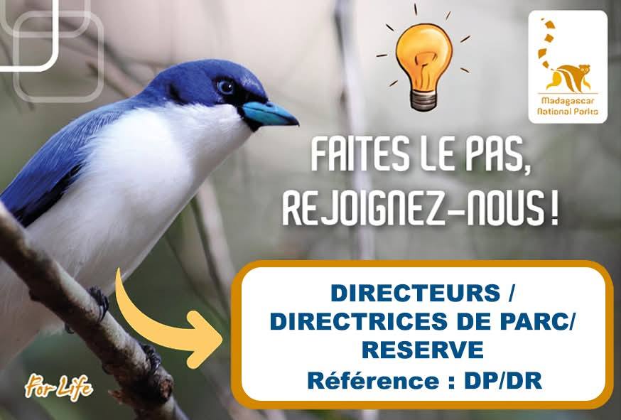 Recrutement dun Directeur / dune Directrice de Parc